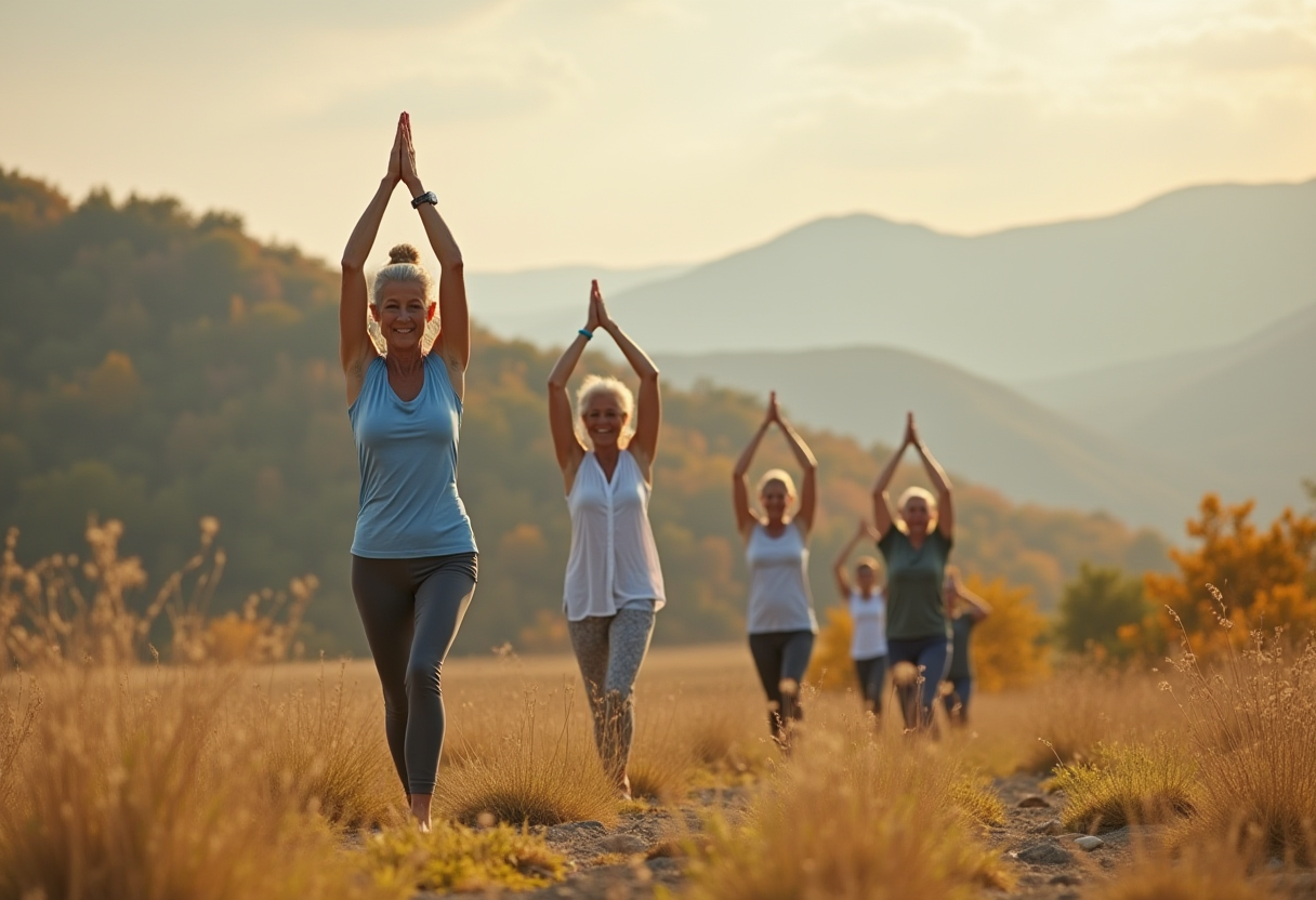 Групове заняття йогою